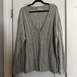 Women’s Light Gray Cardigan From Universal Thread